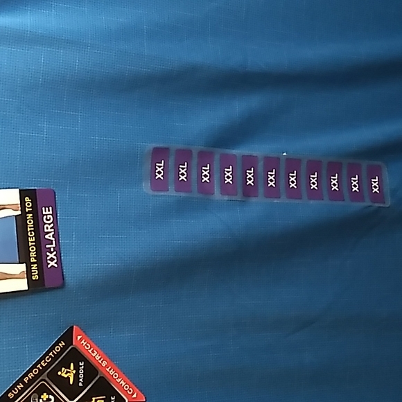 Zeroxposur 50+ sun protection shirt in Blue Men's size XXL 100% polyester - Picture 3 of 7